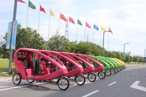 Electric Pedicab Rickshaw Velo Taxi 48V 1000W (300K-06)