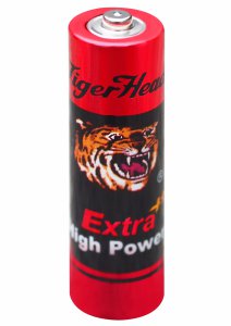 Tiger Head Extra++High Power Batteries 0% Mercury